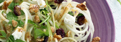 Organic Green Apple Noodle & Arugula Salad