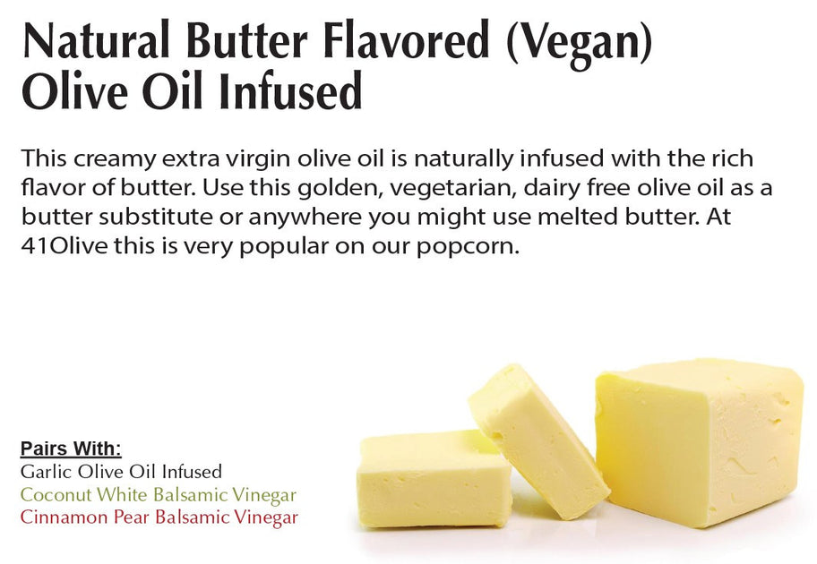 Benefits of substituting butter-flavored oil for butter or margarine