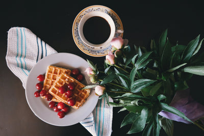 Learn How To Make Lavender Olive Oil Waffles