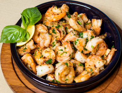 Unleash the Flavors: Drizzle Infused Olive Oil over Grilled or Roasted Shrimp