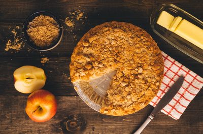 Revolutionize Your Dessert Game: Cinnamon Infused Olive Oil Apple Pie