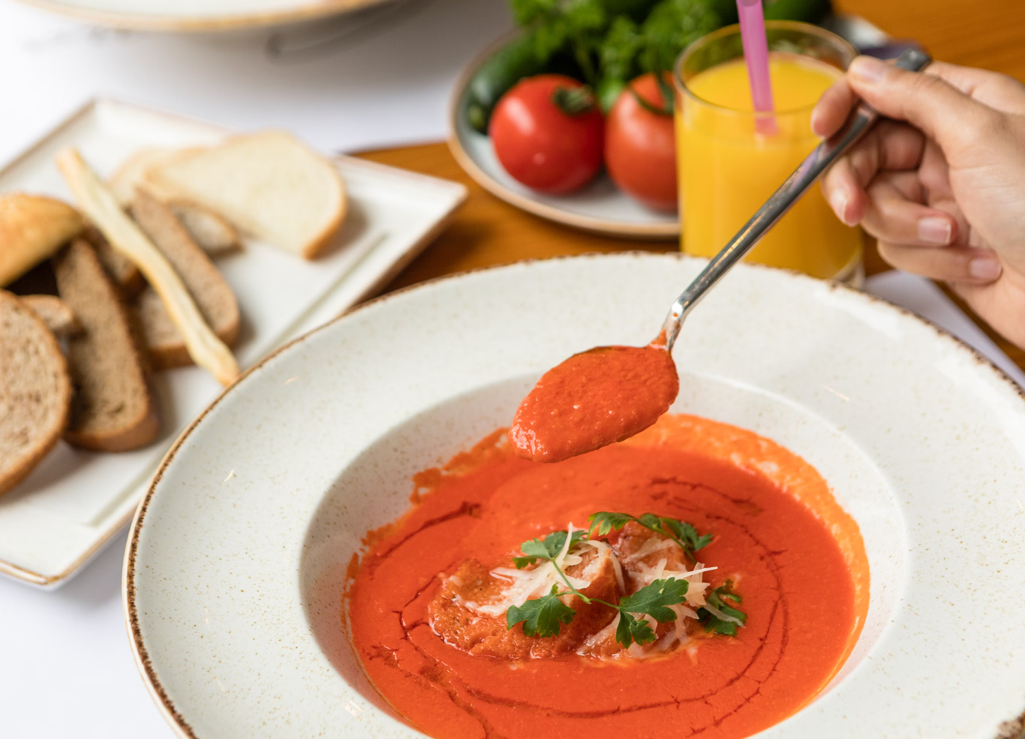 Elevating Cream Soups: The Art of Infused Olive Oil Magic