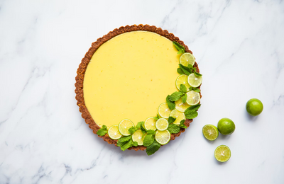 Elevating Desserts: Crafting a Lime Infused Olive Oil Key Lime Pie