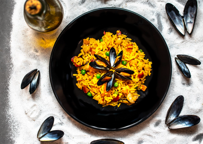Crafting the Perfect Paella with Infused Olive Oil