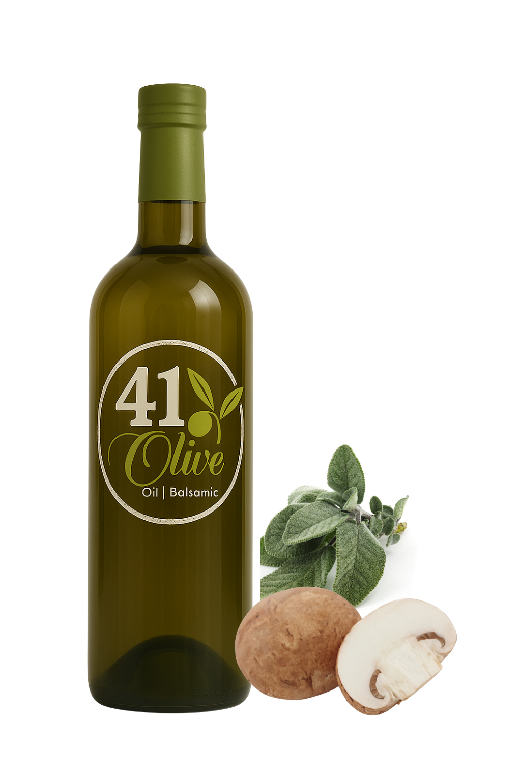 Wild Mushroom and Sage Infused Olive Oil