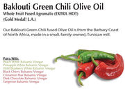 Baklouti Green Chili Olive Oil