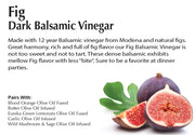 Fig Dark Balsamic Vinegar
