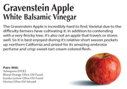 Gravenstein Apple White Balsamic Vinegar