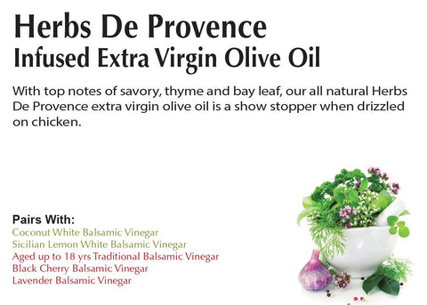 Herbs De Provence Infused Extra Virgin Olive Oil