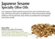 Japanese Roasted Sesame Olive Oil